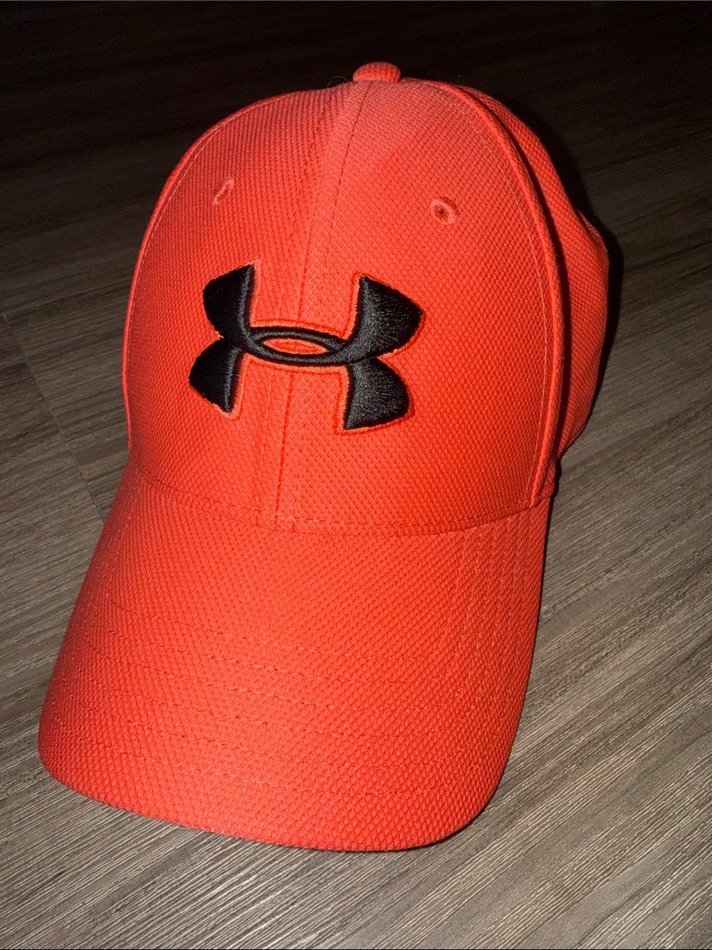 Under Armour Coral Baseball Cap with Black Logo